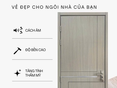 Cửa gỗ Carbon: Giải pháp đột phá cho không gian sống hiện đại 3