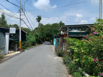 Bán đất trung an, củ chi   mặt tiền đường đỗ thị nhặt   phù hợp làm nhà vườn, kho xưởng 0