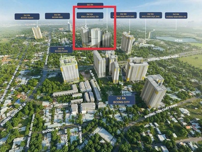 Chỉ 150 tr sở hữu tháp đôi bcons center city đ.thống nhất p. đông hòa- phồn hoa chuẩn mực thượng lưu 2