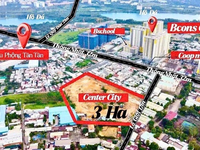 Chỉ 150 tr sở hữu tháp đôi bcons center city đ.thống nhất p. đông hòa- phồn hoa chuẩn mực thượng lưu 3