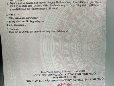 Đất đẹp chính chủ   cần bán tại ấp 3, xã thanh hòa, huyện bù đốp, bình phước 1