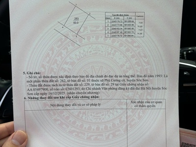 Bán đất 82m  thụy hương  phú cường mặt tiền rộng giá chỉ hơn 2 tỷ 3