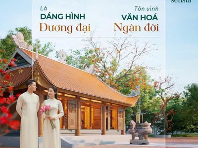 Biệt thự liền kề khu đô thị cao cấp, tiềm năng tại the sensia trí dương 3