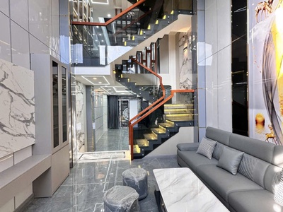 Siêu phẩm khu phân lô hẻm 7m ô tô ngủ nhà gần chợ bình thành 60m2 -5 tầng -giá 6 tỷ 7 1