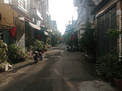 Siêu phẩm đ số 8 gần chợ liên khu 5-6-48m2 -4 tầng -hẻm 7m thông kinh doanh-giá 5 tỷ3 1