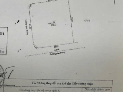 Bán lô đất TMDV góc 3 mặt tiền khu Trường Thịnh, ph Tứ Minh, TP HD, 800m2, giá tốt 3