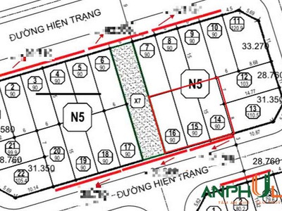 Cần bán các lô đất đấu giá dãy N5 tại Phường Hòa Bình   xã An Lư , TP Hải Phòng 0