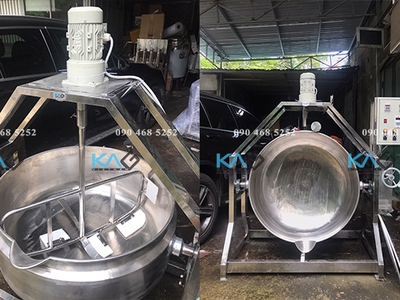 Nồi Sên Nhân Bánh Trung Thu 150L   200L   300L   Giá Tốt Tại KAG Việt Nam 0