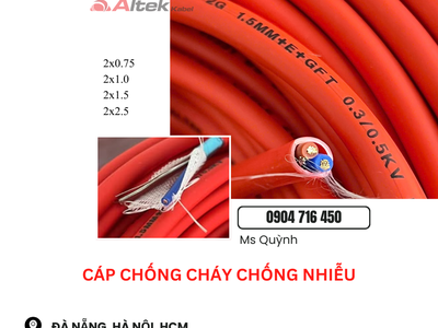 Cáp chống cháy CV/FR Altek Kabel Đà Nẵng, Hà Nội, Sài Gòn 2