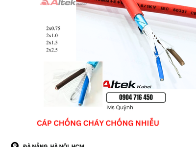 Cáp chống cháy CV/FR Altek Kabel Đà Nẵng, Hà Nội, Sài Gòn 1