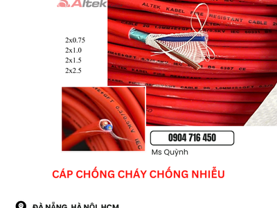 Cáp chống cháy CV/FR Altek Kabel Đà Nẵng, Hà Nội, Sài Gòn 0