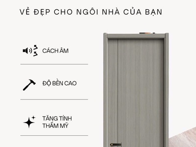 Cửa Gỗ Carbon bền,chắc,hiện đại 0
