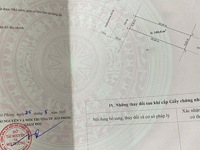 Bán Lô 125 Gò Gai, Thuỷ Sơn, 100m2,Giá Đầu Tư Nay Chỉ Còn Hơn 5 tỷ 0