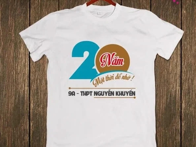 Áo lớp, áo đôi, áo nhóm, áo gia đình tại 40C lạch tray 5