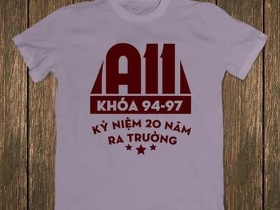 Áo lớp, áo đôi, áo nhóm, áo gia đình tại 40C lạch tray 7