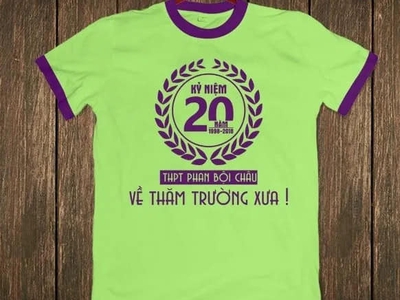 Áo lớp, áo đôi, áo nhóm, áo gia đình tại 40C lạch tray 8