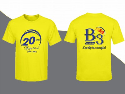 Áo lớp, áo đôi, áo nhóm, áo gia đình tại 40C lạch tray 9