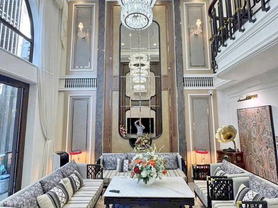 Nhà đẹp đẳng cấp như cung điện - mặt tiền chợ tân mỹ, quận 7 - xe hơi ngủ trong nhà - 35 tỷ 2