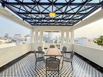 Nhà đẹp đẳng cấp như cung điện - mặt tiền chợ tân mỹ, quận 7 - xe hơi ngủ trong nhà - 35 tỷ 3