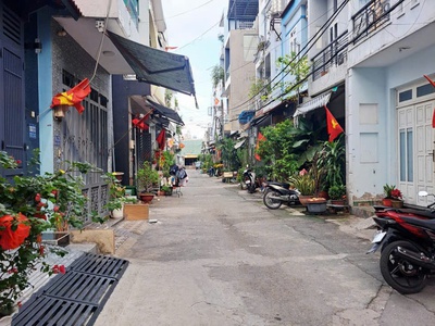 Nhà bán  đ số 6 gần chợ liên khu 5-6-48m2 -2 tầng -hẻm 6m thông kinh doanh-giá 4 tỷ 2 0