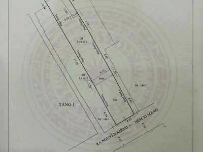 Chính chủ bán nhà hxh nguyễn khoái, quận 4, diện tích 147m2, tương lai ra mặt tiền, giá 23 tỷ có 4