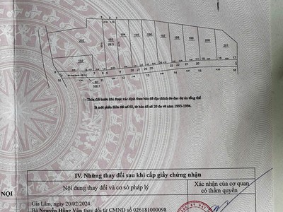 Chính chủ mình cần tiền bán gấp mảnh đất 58,3m ở tự môn, thuận an, hà nội dương quang, gia lâm cũ 4