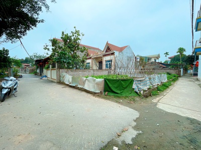 Bán 86m2 đất,mặt tiền 8m,võng xuyên,phúc thọ,hà nội,đường thông,lô góc, ô tô tránh 0