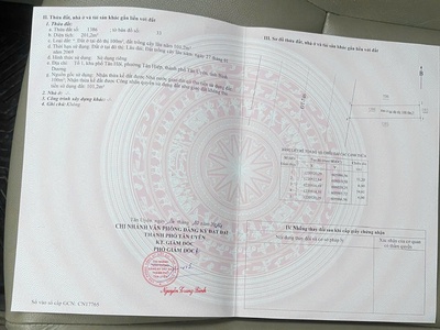 Chính chủ cần bán đất mặt tiền đt 746   phường  tân hiệp, tp tân uyên ,bình dương 4