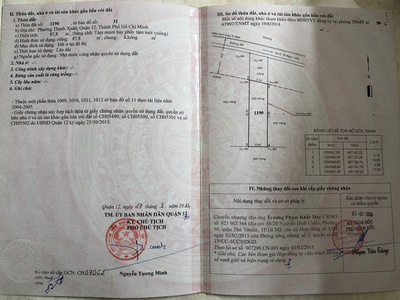 Bán lô đất 2 mặt tiền phường thạnh xuân, quận 12, tp hcm 4