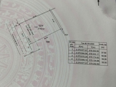 Chính chủ bán 2.200m đất mặt đường tân tiến, chi lăng, hưng hà, thái bình 3