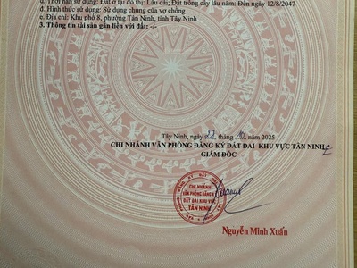 Bán lô đất 318m2  315.11m2 thổ cư  sẵn sổ giá cực tốt tại  đường nguyễn văn rốp, tây ninh 3