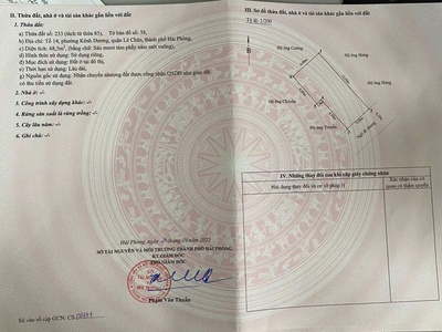 Bán đất mặt  ngõ 5m trại lẻ - 69m, mặt tiền 5m, gần aeon, giá 4.5 tỉ 2