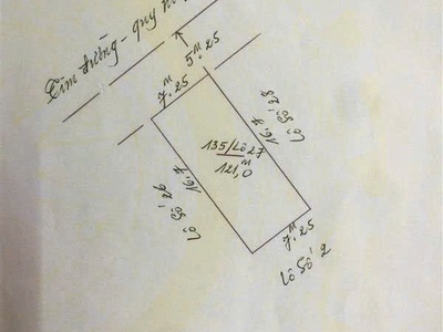 Đất tuyến 2 bùi viện - thiên lôi - 121m - mặt tiền 7m - xây biệt thự - giá 8.47 tỉ 2