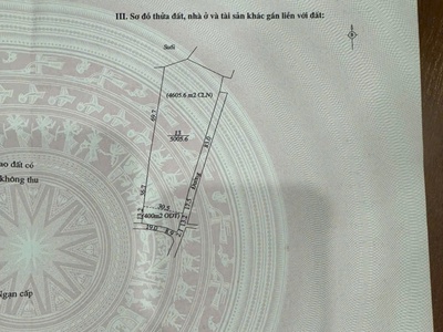 Bán đất 2 mặt tiền trung tâm   thị trấn chũ, lục ngạn   diện tích lớn 5.005,6m 0