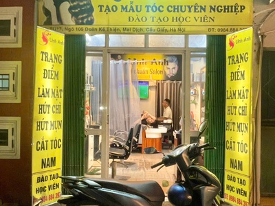 Sang nhượng cửa hàng tóc   đang hoạt động ổn định 9 năm tại mai dịch, cầu giấy, hà nội chỉ 30 triệu 0