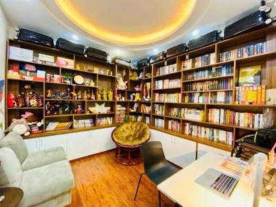 Đội cấn dt 41m x5 tầng 13,9 tỷ ngõ thông,ba gác tránh,gần phố,nhà đẹp 1