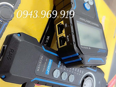 Máy kiểm tra, test cáp mạng NOYAFA NF-8209Pro test Poe, Ncv, đo số M, dò tín hiệu dây 1