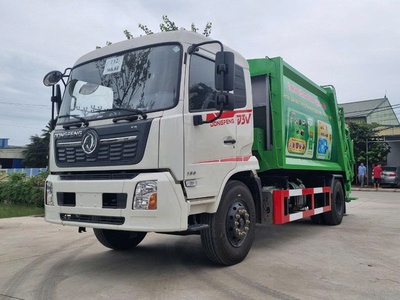 Xe cuốn ép rác 5