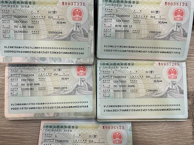 VISA Trung Quốc chỉ từ 2.300k 8