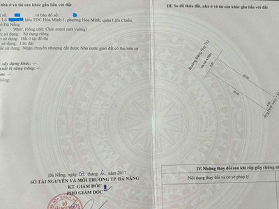 Bán đất đường đặng huy trứ - đường 7,5m thông biển 2