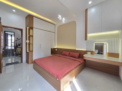 Nhà 3 tầng 3 mê bàu năng 6 - phong cách luxury full nội thất 0