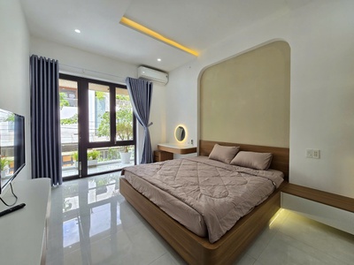 Nhà 3 tầng 3 mê bàu năng 6 - phong cách luxury full nội thất 3