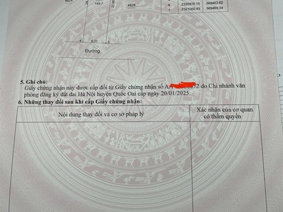 Chỉ còn 1 lô 2 mặt tiền tại khu đấu giá cống suối đồng lư 4