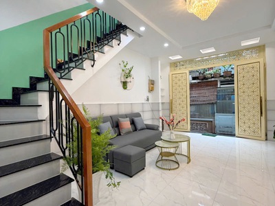 Nhà mới hẻm 337/ đường ba đình p8q8, giá : 4.13 tỷ  tl 1