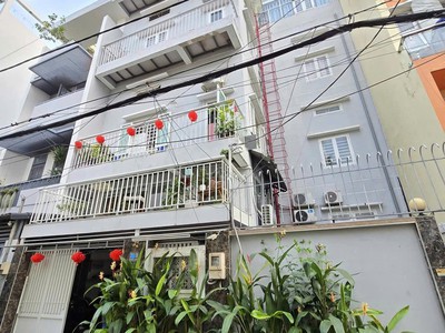 Bán nhà hxh 100 thiên phước, phường 9 tân bình  5,5 10  4 tầng 1