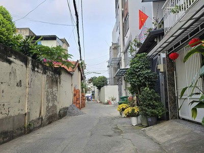 Bán nhà hxh 100 thiên phước, phường 9 tân bình  5,5 10  4 tầng 3