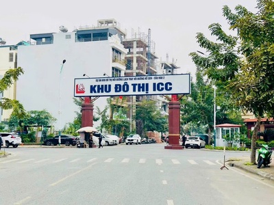 Lô góc khu đô thị icc lạch tray - 256m - mặt tiền 12m - giá 126 tr/m 2