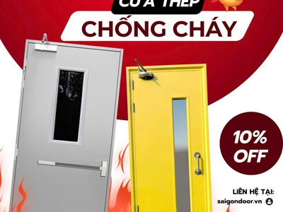 Cửa Thép Chống Cháy: Giải Pháp An Toàn Tối Ưu Cho Công Trình Hiện Đại 1
