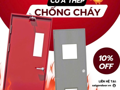 Cửa Thép Chống Cháy: Giải Pháp An Toàn Tối Ưu Cho Công Trình Hiện Đại 3