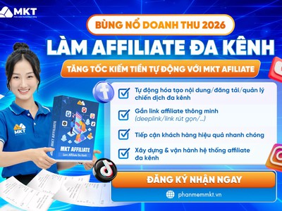 X3, X5 thu nhập từ Affiliate 0